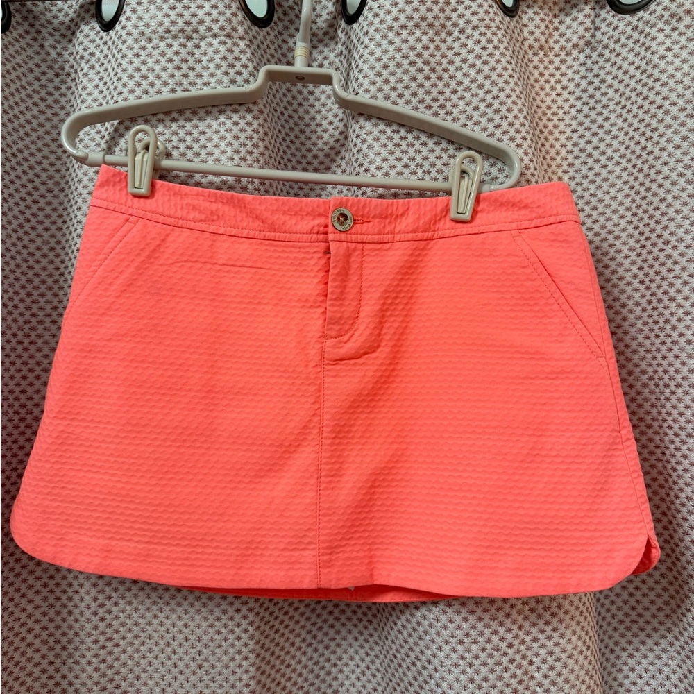 Lilly Pulitzer Pink and Cream Skirt